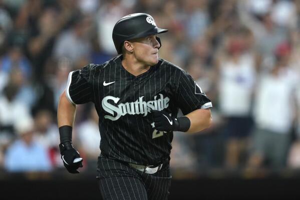 Blue white sox jersey best sale